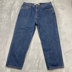 Vintage Levi's 550 Jeans Mens 40x29 Relaxed Fit Blue Medium Wash Denim